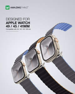 Amazing Thing Band Smoothie Mag AWSPMGB Apple Watch 49/45/41 pilka