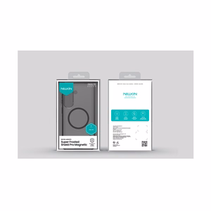 Nillkin Super Frosted Shield Pro magnetinis dėklas Xiaomi Redmi Note 15 Pro+ 5G/Poco M8 Pro 5G skaidrus juodas