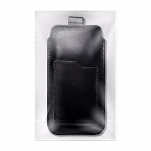 ROYAL - Odinė universali diržo kišenė / juoda - Dydis 2XL+platus - SAMSUNG A12 / NOTE 9 / XIAOMI REDMI NOTE 10 PRO