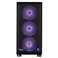 Actina 5901443410294 PC AMD Ryzen™ 7 8400F 32 GB DDR5-SDRAM 1 TB SSD Intel Arc B580 „Midi Tower“ Juoda