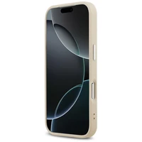 Karl Lagerfeld Karl Pin Magnetinis dėklas telefonui iPhone 17 Pro - Smėlio