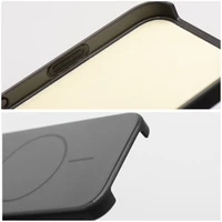 Blizgus magnetinis dėklas suderinamas su MagSafe, skirtas IPHONE 17 Air, juodas