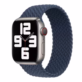 APPLE DIRŽELIS APPLE WATCH ML6J3ZM/A PINTAS SOLO DIRŽELIS 45MM SIZE 5 GELMĖS MĖLYNAS ORIGINALI PLOMBA