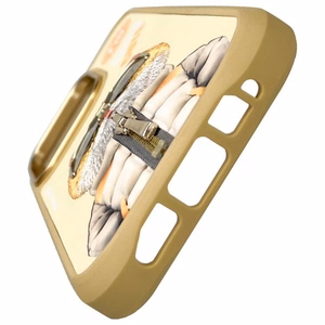 Nimmy Kietas&Išdykęs 2.0 Katė Dėklas telefonui iPhone 16 Pro Max - žalia