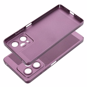 BREEZY dėklas telefonui XIAOMI Redmi Note 14 4G (GLOBAL - 164,84mm x 78,15mm x 8,16mm) violetinė