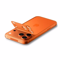 Spigen Optik Pro XL kameros objektyvo stiklas iPhone 17 Pro Max - Oranzinis