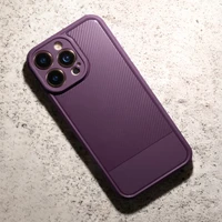 Simple Carbon dėklas telefonui Xiaomi Redmi A5 Global (173,45 x 79,35 x 8,45) violetinis