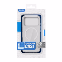 Rock Crystal Shield Series Magnetic Dėklas for Iphone 17 skaidrus