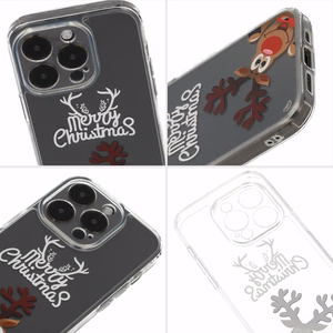 TEL PROTECT Kalėdinis dėklas telefonui Samsung S23 Ultra Dizainas 1 Skaidrus