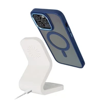 Dėklas telefonui (m) COLOR EDGE MAG COVER, suderinamas su MagSafe skirtas iPhone 11, tamsiai mėlynas (m)