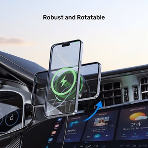 UNITEK automobilio įkroviklis su MagSafe laikikliu 38W