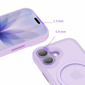 Tech-Protect MagMat MagSafe dėklas iPhone 17 violetinis