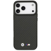 BMW M Kevlar Matt Magnetinis dėklas iPhone 17 Pro Max - juodas