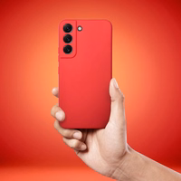 Minkštas dėklas telefonui SAMSUNG A35 5G raudonas