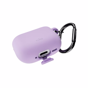 "Puro Icon" dėklas "AirPods 4" - Violetinės spalvos