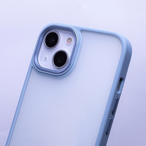 Satino matinė dėklas telefonui Samsung Galaxy S24 Plus mėlyna