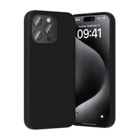 Vention KUFB0-40 Dėklas telefonui iš silikono iPhone 15 Pro Max (m) - juodas