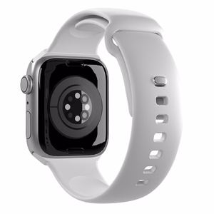 Puro Icon silikoninis dirželis Apple Watch 38/40/41 mm - baltas (2 vnt.)