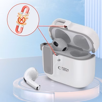 Tech-Protect plonas kablio dėklas AirPods 4 - baltas