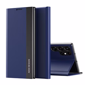 Sleep Case Pro Samsung Galaxy S25 Ultra Чехол с откидной крышкой и подставкой - синий