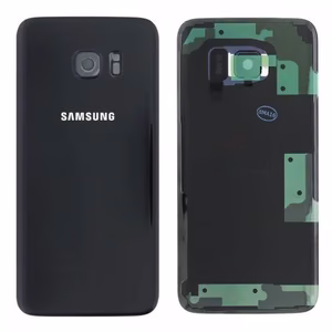 Galinis dangtelis Samsung G935F S7 Edge juodas originalus (naudotas, Grade C)