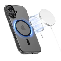 Tech-Protect MagSlim Magnetinis dėklas telefonui iPhone 17 - matinė juoda