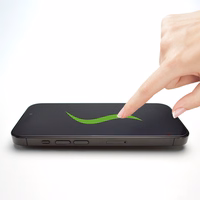 9H grūdintas stiklas su montavimo rėmeliu iPhone 14 Pro Max Wozinsky Premium stiklas - juodas