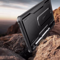 "Tech-Protect Kevlar Pro" dėklas "Samsung Galaxy Tab S9" - juodas