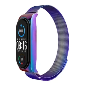 METAL dirželis XIAOMI Mi Band 5 / 6 įvairiaspalvis (05)