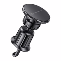 FORCELL F-GRIP MagElite magnetinis automobilio laikiklis oro angai juodas