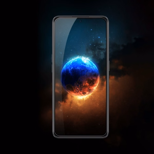 Nillkin CP+PRO itin plonas grūdintas stiklas visam ekranui su 0.2 mm rėmeliu 9H OnePlus Ace juodas