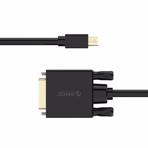 Orico XD-MDTD Mini DisplayPort–DVI, Full HD 60 Hz laidas, 2 m – juodas