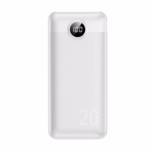 Išorinė baterija VEGER 20000 mAh PD QC3.0 2A20W L20S (VP2039PD / W2039PD) balta