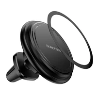 Automobilinis telefono laikiklis Borofone BH135 MagSafe (air vent) juodas