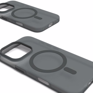 Puro Daylight Magnetinis silikoninis dėklas telefonui iPhone 16 Pro - juodas