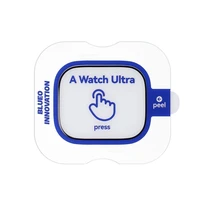 5D Mr. Monkey Apsauginis stiklas - Apple Watch Ultra / Ultra 2 / Ultra 3 juodas (Strong HD)