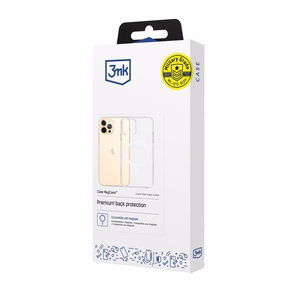 3mk permatomas magnetinis dėklas telefonui Apple iPhone 12 Pro Max
