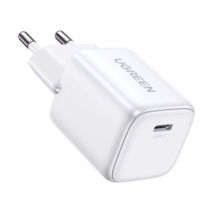 Įkroviklis Ugreen CD318 20W GaN USB-C baltas
