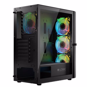 Logic ARAMIS ARGB MINIDI USB 3.0 kompiuterio korpusas, juodas