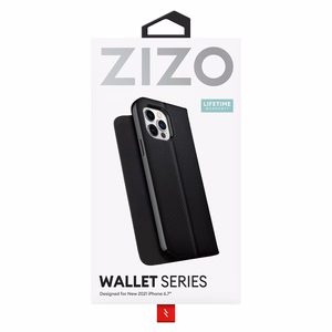 ZIZO WALLET Series dėklas, skirtas iPhone 13 Pro Max, juodas