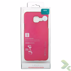 Mercury I-Jelly case for Samsung Galaxy A3 (2016), hot pink