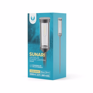 Forever Light Solar LED Lempa SUNARI FLS-97 CLASSIC Post 3000K 500mAh li-ion