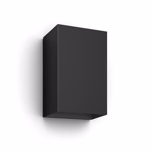 Philips Hue WCA Resonate Outdoor Wall Lantern, Black 8 W 2000-6500 Hue White Colour Ambiance