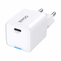 BWOO GaN PD wall įkroviklis 30W 1x USB-C port 1A baltas