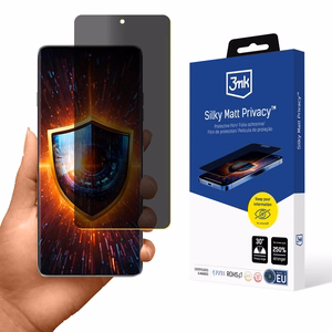 3mk Silky Matt Privacy matinė privatumo ekrano apsauginė plėvelė, skirta Motorola Edge 60 Pro