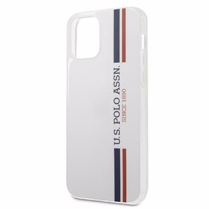 US Polo USHCP12SPCUSSWH iPhone 12 mini 5,4" balta Tricolor kolekcija