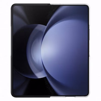 Silikoninis dėklas Samsung Galaxy Z Fold 5 - permatomas