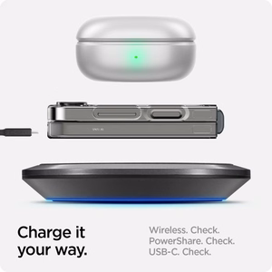 Spigen Airskin dėklas telefonui Samsung Galaxy Z Flip 6 - skaidrus