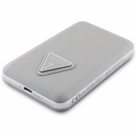 Guess Grained Triangle isorine baterija su MagSafe 5000mAh 15W USB-C - smelio
