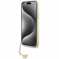 Guess 4G Charms Collection Dėklas telefonui iPhone 15 Pro Max - pilkas